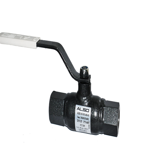 Кран шаровой муфтовый полнопроходной DN 25 PN 40 Ст.20 | код 130250401MVA00000 | ALSO