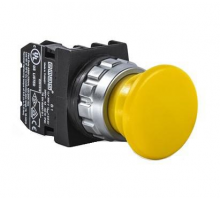 Кнопка аварийная Грибок без фиксации желтая (1Н3), H200MS | код H200MS | EMAS