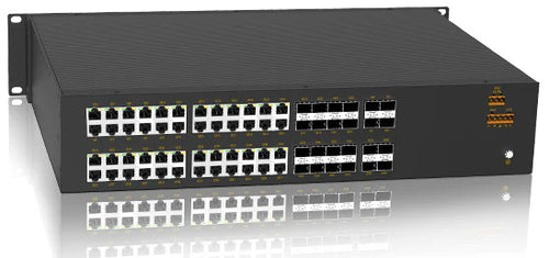 Коммутатор SICOM6448G-4X8G24GX16GE-HV-HV 301072102 4 10G SFP ports,8 1000M combo ports of 100/1000Base-X SFP or 10/100/1000Base-TX, 24 1000Base-X SFP ports, 16 | код 00-06152026 | Kyland Коммутатор SICOM6448G-4X8G24GX16GE-HV-HV 301072102 4 10G SFP ports,8 1000M combo ports of 100/1000Base-X SFP or 10/100/1000Base-TX, 24 1000Base-X SFP ports, 16 | код 00-06152026 | Kyland