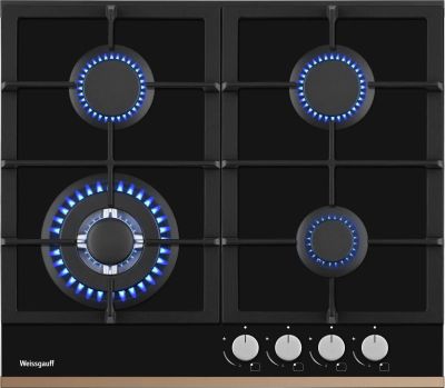 Газовая варочная поверхность Weissgauff HGG 649 BGRG черный | код 1883280 | WEISSGAUFF Газовая варочная поверхность Weissgauff HGG 649 BGRG черный | код 1883280 | WEISSGAUFF