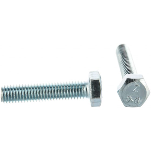 Болт ГОСТ 7798-70 М6х12 шестигранная голова полная резьба класс прочности 8.8 покрытие цинк | код A02000601233005 | РФ