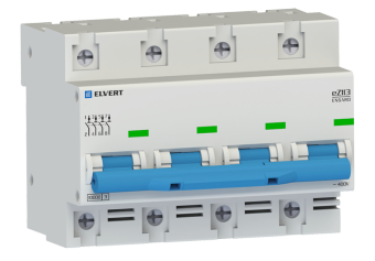 Автоматический выключатель eZ113 4Р D40 10кА ELVERT | код eZ1134D-40 | ELVERT Автоматический выключатель eZ113 4Р D40 10кА ELVERT | код eZ1134D-40 | ELVERT