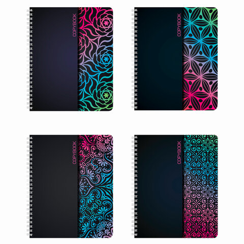 Тетрадь А5, 48 л., BRAUBERG ЭКО, гребень, клетка, обложка картон, АБСТРАКЦИЯ, 403053 | код 403053 | BRAUBERG Тетрадь А5, 48 л., BRAUBERG ЭКО, гребень, клетка, обложка картон, АБСТРАКЦИЯ, 403053 | код 403053 | BRAUBERG