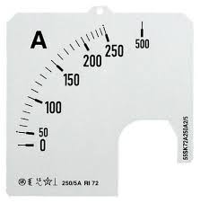 SCL 1/2000A A1 Шкала к амперметру АМТ 1/А1 на 2000А | код 2CSM110379R1041 | ABB