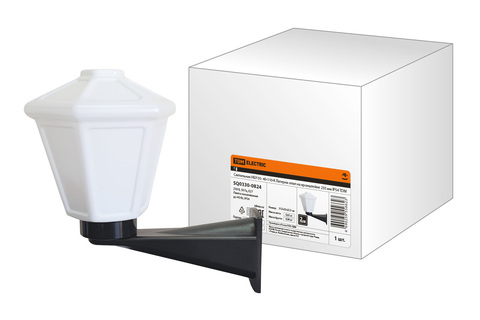 Светильник НБУ 05- 40-110-К Латерна опал на кронштейне 235 мм IP54 TDM | код SQ0330-0824 | TDM Светильник НБУ 05- 40-110-К Латерна опал на кронштейне 235 мм IP54 TDM | код SQ0330-0824 | TDM