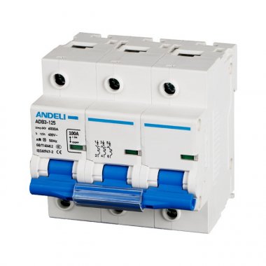 Авт. выкл. ADB3-125 4P 125A 6KA х-ка (8-12In) (ANDELI) | код ADL01-662 | ANDELI Авт. выкл. ADB3-125 4P 125A 6KA х-ка (8-12In) (ANDELI) | код ADL01-662 | ANDELI