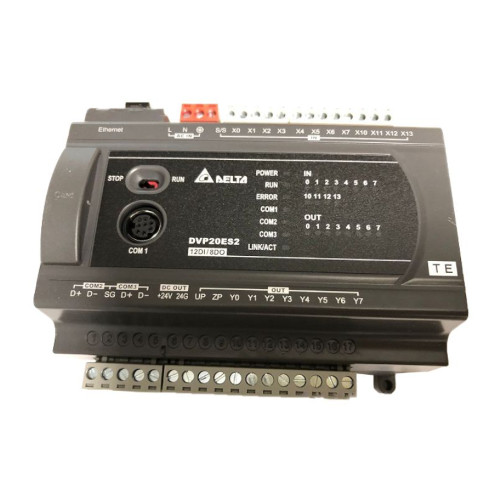 Программируемый логический контроллер DVP20ES200TE, 13DI, 8TO, RS232, RS485, Ethernet | код DVP20ES200TE | Delta Electronics Программируемый логический контроллер DVP20ES200TE, 13DI, 8TO, RS232, RS485, Ethernet | код DVP20ES200TE | Delta Electronics