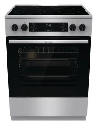 Плита Электрическая Gorenje GECS6C70XC нержавеющая сталь стеклокерамика (без крышки) | код 1874831 | GORENJE Плита Электрическая Gorenje GECS6C70XC нержавеющая сталь стеклокерамика (без крышки) | код 1874831 | GORENJE