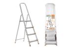 Стремянка алюминиевая СА4, 4 ступени, усиленный профиль h=780 мм, Народная | код SQ1028-0103 | TDM НАРОДНЫЙ