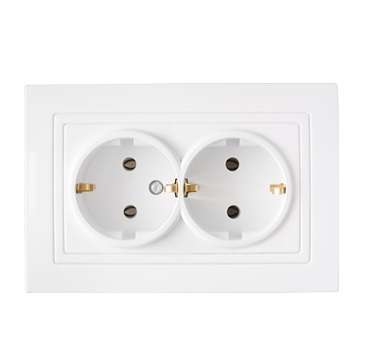 Беларусь Розетка двойная скрытая с заземлением | код РС16-348 | БелТИЗ Беларусь Розетка двойная скрытая с заземлением | код РС16-348 | БелТИЗ