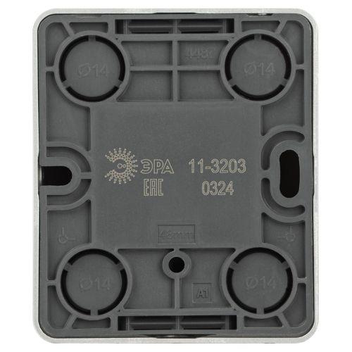 Розетка Эксперт 11-3203-03 информационная RJ45, IP20, ОУ, алюминий | код Б0063009 | ЭРА фото 4 Розетка Эксперт 11-3203-03 информационная RJ45, IP20, ОУ, алюминий | код Б0063009 | ЭРА фото 4