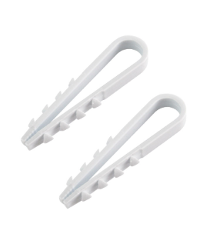 Дюбель-хомут ДХК-10 для круглого кабеля 5-10мм нейлон белый (10шт) TDM | код SQ0539-0024 | TDM Дюбель-хомут ДХК-10 для круглого кабеля 5-10мм нейлон белый (10шт) TDM | код SQ0539-0024 | TDM