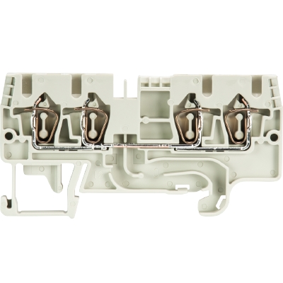 Проходная клемма, 4 точки подключения, тип фиксации провода: пружинный, номинальное сечение: 2,5 мм кв., 24A, 800V, ширина: 5 мм, цвет: серый, тип монтажа: DIN 35 | код 56.703.5155.0 | Wieland Проходная клемма, 4 точки подключения, тип фиксации провода: пружинный, номинальное сечение: 2,5 мм кв., 24A, 800V, ширина: 5 мм, цвет: серый, тип монтажа: DIN 35 | код 56.703.5155.0 | Wieland
