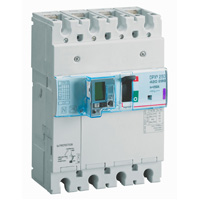 Автоматический выключатель DPX3 250 - термомагн. расц. - с диф. защ. - 50 кА - 400 В~ - 4П - 250 А | код. 420289 | Legrand 