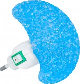 Ночник светодиодный NLA 10-MB МЕСЯЦ синий с выключателем 230В IN HOME | код 4690612028910 | IN HOME