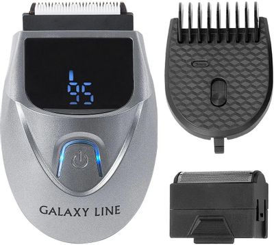 Машинка для стрижки Galaxy Line GL 4168 серебристый 3Вт | код 1793411 | GALAXY LINE Машинка для стрижки Galaxy Line GL 4168 серебристый 3Вт | код 1793411 | GALAXY LINE