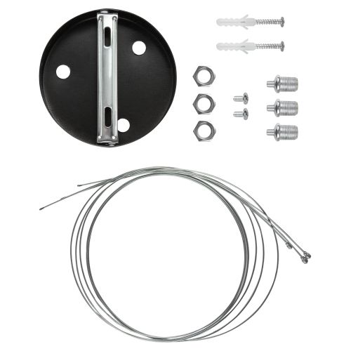Светильник LED Geometria Ring SPO-134-B-40K-056 56Вт 4000К 4200Лм IP40 800х80 черный подвесной драйвер внутри | код Б0058905 | ЭРА