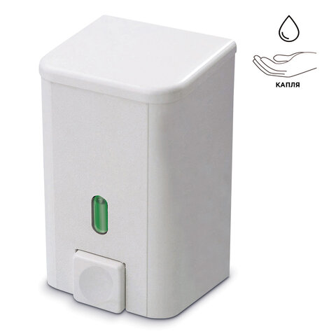 Диспенсер для жидкого мыла и КОЖНЫХ АНТИСЕПТИКОВ PRIMA NOVA, НАЛИВНОЙ, белый, 0,5 л, SD01 | код 601177 | PRIMA NOVA Диспенсер для жидкого мыла и КОЖНЫХ АНТИСЕПТИКОВ PRIMA NOVA, НАЛИВНОЙ, белый, 0,5 л, SD01 | код 601177 | PRIMA NOVA