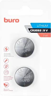 Батарея Buro Lithium CR2032 (2шт) блистер | код 1776232 | BURO Батарея Buro Lithium CR2032 (2шт) блистер | код 1776232 | BURO