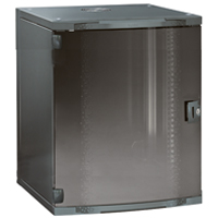 Настенный шкаф LCS² 19'' с задней стенкой на петлях - IP20 - IK08 - 16 U - 800x600x600 мм | код 046213 | Legrand