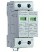 Устройство защиты от импульсных перенапряжений УЗИП тип 2 (2 варистора), модульный, ширина 35мм, степень защиты IP20 | код 7P2782751020 | FINDER