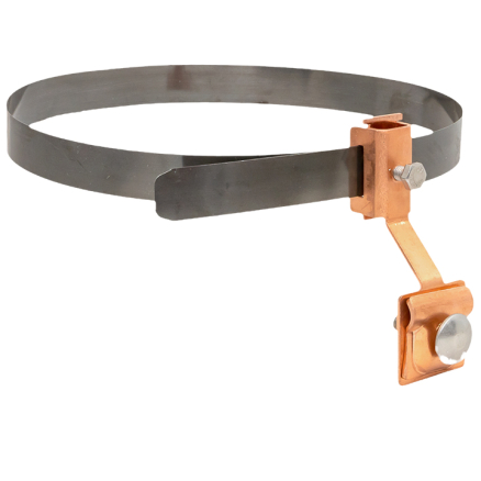 Держатель для труб универсальный D=(0-200)мм Cu и полоса нерж. cталь EKF PROxima | код lp-33220-cu | EKF Держатель для труб универсальный D=(0-200)мм Cu и полоса нерж. cталь EKF PROxima | код lp-33220-cu | EKF