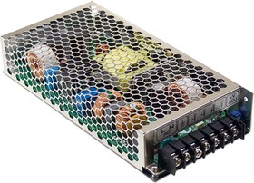 Источник питания AC-DC, 132Вт, ККМ, вход 85…264V AC, 47…63Гц /120…370В DC, выход 7.5В/26.7A, рег. вых 6.8…9В, изоляция 3000В AC, в кожухе 199х98х38мм, -40…+70С | код HRP-200-7.5 | MeanWell Источник питания AC-DC, 132Вт, ККМ, вход 85…264V AC, 47…63Гц /120…370В DC, выход 7.5В/26.7A, рег. вых 6.8…9В, изоляция 3000В AC, в кожухе 199х98х38мм, -40…+70С | код HRP-200-7.5 | MeanWell