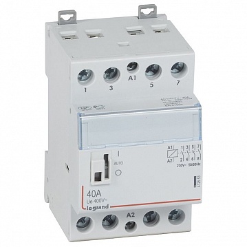 Модульный контактор  CX³ 4P 40А 400/230 AC |  код.  412553 |  Legrand