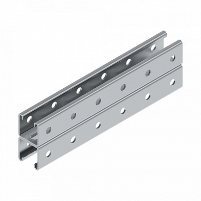 Профиль STRUT двойной ПСД-41х41х2700 (2,5 мм) Промрукав | код PR08.28462 | ПРОМРУКАВ Профиль STRUT двойной ПСД-41х41х2700 (2,5 мм) Промрукав | код PR08.28462 | ПРОМРУКАВ