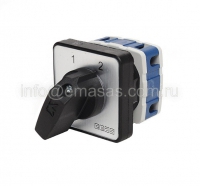 Переключатель полюсов реверс. однофазный (1-2) 25А | код PSA025KD133S | EMAS