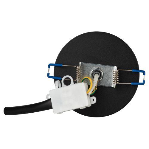 Светильник встраиваемый под лампу GX53 DK114 BK черный | код Б0059790 | ЭРА фото 6 Светильник встраиваемый под лампу GX53 DK114 BK черный | код Б0059790 | ЭРА фото 6