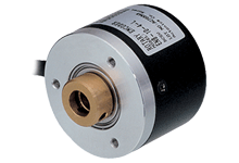 Энкодер инкрементальный, d=40мм, полый вал 8мм, 1024 имп/об, выход комплементарный, 12-24VDC | код E40H8-1024-3-T-24 | AUTONICS