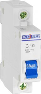 Автоматический выключатель ВА67-29 1-полюсн. 5А х-ка С | код A8301-80091269 | Texenergo Автоматический выключатель ВА67-29 1-полюсн. 5А х-ка С | код A8301-80091269 | Texenergo