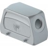Крышка на кабель, разъема REVOS, Size 16, без уплотнителя, без защелок, 1 отверстие с резьбой для кабельных вводов M32x1,5, с боковым расположением, материал корпуса: алюминиевый сплав | код 70.353.1635.1 | Wieland