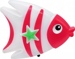 Ночник светодиодный NLA 05-FR РЫБКА красная с выключателем 230В IN HOME | код 4690612029047 | IN HOME Ночник светодиодный NLA 05-FR РЫБКА красная с выключателем 230В IN HOME | код 4690612029047 | IN HOME