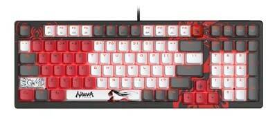 Клавиатура A4Tech Bloody S98 Naraka механическая черный/красный USB for gamer LED (S98 NARAKA) | код 1857903 | A4TECH Клавиатура A4Tech Bloody S98 Naraka механическая черный/красный USB for gamer LED (S98 NARAKA) | код 1857903 | A4TECH