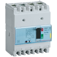Автоматический выключатель DPX3 160 - термомагнитный расцепитель - 16 кА - 400 В~ - 4П - 16 А | код. 420010 | Legrand 