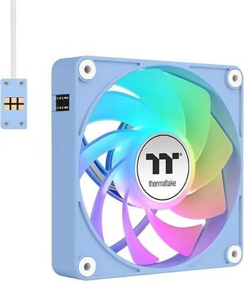 Вентилятор для корпуса Thermaltake CT120 EX Sync Hydrangea ARGB 120х120x25 синий 4-pin 28.5дБ (упак.:3шт) (CL-F196-PL12BU-A) Ret | код 2023495 | THERMALTAKE Вентилятор для корпуса Thermaltake CT120 EX Sync Hydrangea ARGB 120х120x25 синий 4-pin 28.5дБ (упак.:3шт) (CL-F196-PL12BU-A) Ret | код 2023495 | THERMALTAKE