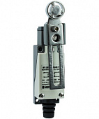 Выключатель путевой ВП 25-2143М-65 У2, рычаг со стальным роликом, регулируемый по длине, 1з+1р, безинерционный, 21х56 мм, 3А, IP65 (ЭТ) | код ET007248 | Электротехник