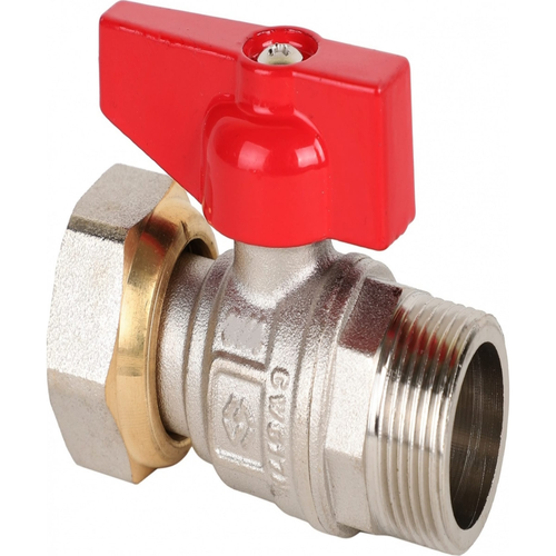 Кран шаровый с накидной гайкой 3/4' ВН ручка бабочка | код BV.531.05 | MVI