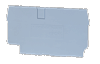Крышка концевая EPCPPT2.5/3 /1,5mm, для клемм CPPT2.5/3,CPST1.5/3, серая | код EPCPPT2.5/3 | Connectwell