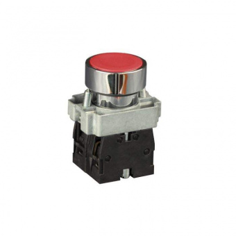 Кнопка в металлическом корпусе белая IP44 | код BV-2-BA15 | Engard Кнопка в металлическом корпусе белая IP44 | код BV-2-BA15 | Engard