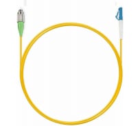 Патч-корд оптический LANMASTER, LSZH, симплексный, FC/APC-LC/UPC, SM OS2, 20 м | код LAN-FC-LC/SAU-20 | LANMASTER