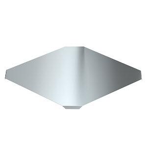 Крышка X-образ. секции для лотка LKS 500мм OBO 7128760 Крышка X-образ. секции для лотка LKS 500мм OBO 7128760