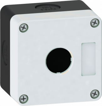 Корпус кнопочного поста пластиковый серый на 1 место PW-1 | код PW-1 | ELVERT Корпус кнопочного поста пластиковый серый на 1 место PW-1 | код PW-1 | ELVERT