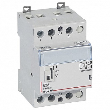 Модульный контактор  CX³ 3P 63А 400/230 AC |  код.  412550 |  Legrand