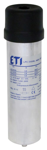 Конденсаторная батарея LPC 4kVAr (480V) | код 004656732 | ETI Конденсаторная батарея LPC 4kVAr (480V) | код 004656732 | ETI