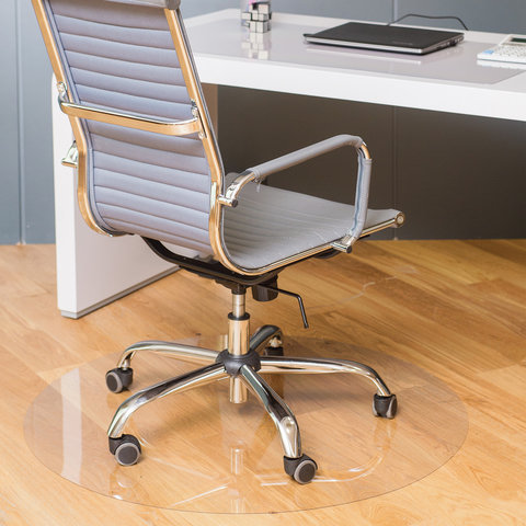 Коврик защитный напольный BRABIX, поликарбонат, КРУГ диаметр 100 см, глянец, толщина 1 мм, 604849 | код 604849 | BRABIX Коврик защитный напольный BRABIX, поликарбонат, КРУГ диаметр 100 см, глянец, толщина 1 мм, 604849 | код 604849 | BRABIX