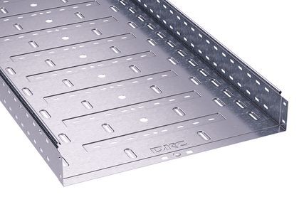 Лоток листовой перфорированный 500х80 L3000 сталь 1мм DKC 35307 Лоток листовой перфорированный 500х80 L3000 сталь 1мм DKC 35307
