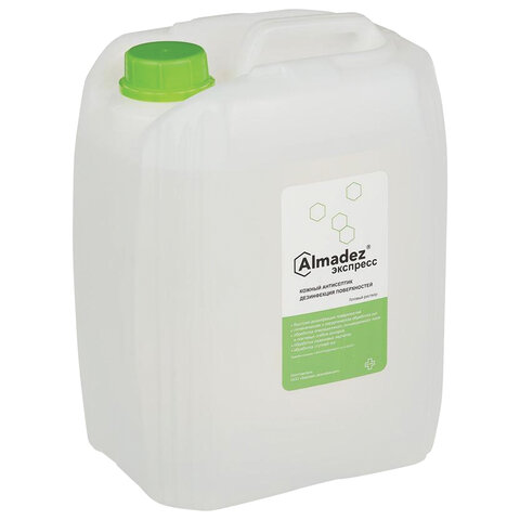 Антисептик для рук и поверхностей спиртосодержащий (63%) 5л АЛМАДЕЗ-ЭКСПРЕСС, дезинфицирующий, жидкость, АЭ-506 | код 606468 | АЛМАДЕЗ Антисептик для рук и поверхностей спиртосодержащий (63%) 5л АЛМАДЕЗ-ЭКСПРЕСС, дезинфицирующий, жидкость, АЭ-506 | код 606468 | АЛМАДЕЗ